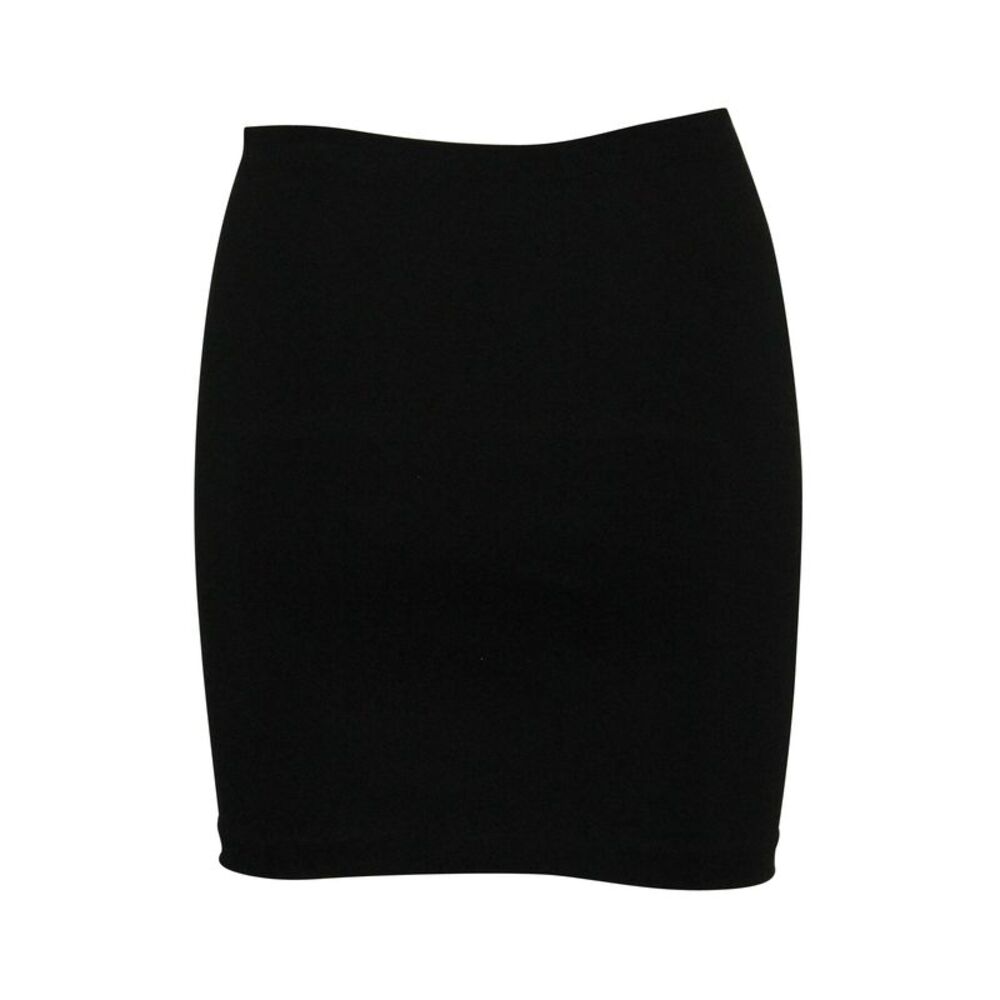 The Row Mini Skirt in Black Polyester